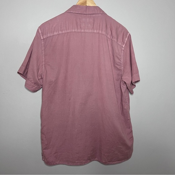 Banana Republic Mauve Men’s Casual Button Down Shirt 100% Cotton Size Medium EUC - Picture 3 of 5